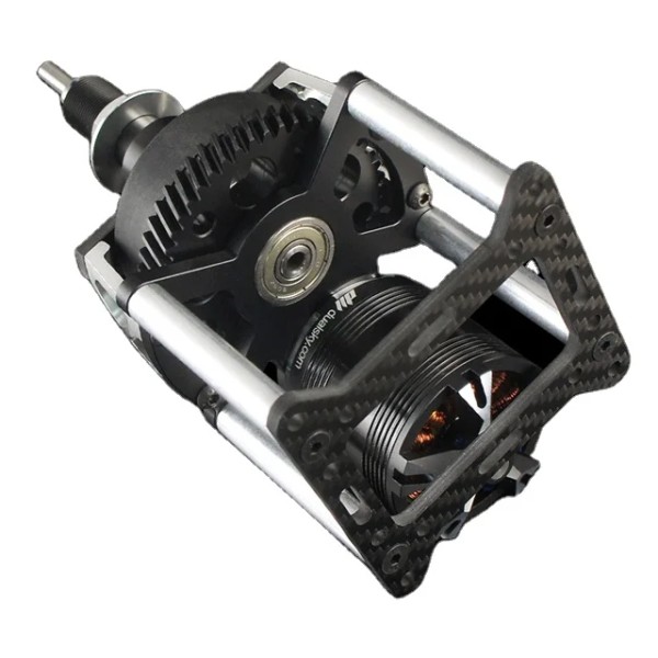 Dualsky CRS4000 4000W @ 44,4 V para 40cc-60cc Sistemas de contra rotación RC UAV para VTOL drone UAV motor DIY